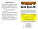 Dead Dude Ale Home Brew Extract Recipe Kit