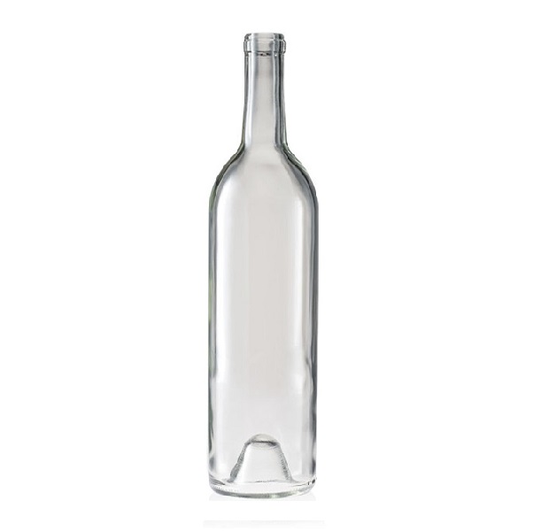 Clear Bordeaux Wine Bottles with Punt Alternative Beverage