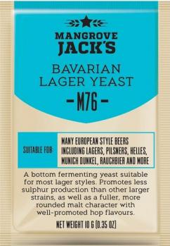 Mangrove Jack M76 Bavarian Lager Yeast