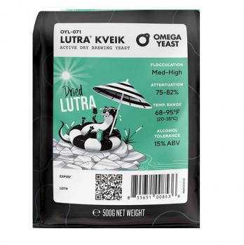 Omega OYL-071 Lutra Kveik Ale Yeast 500gm Brick