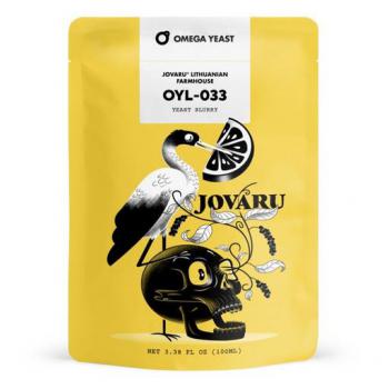 Omega OYL-033 Jovaru Lithuanian Farmhouse Ale Yeast 