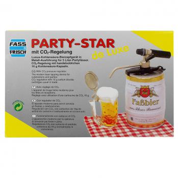 Party Star Party Keg Metal Tap