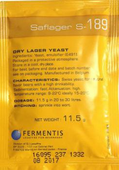 SafLager S-189 Lager Yeast
