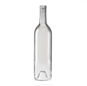 Clear Bordeaux Wine Bottles with Punt