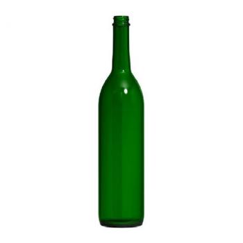 Green Screw Cap Wine Bottles