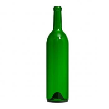 Green Bordeaux Wine Bottles with Punt