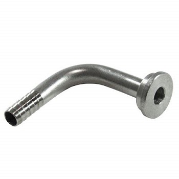 Stainless Steel Elbow Tail Piece 3-16 OD