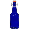 EZ-Cap Kobalt Blue Swing-Cap Bottles