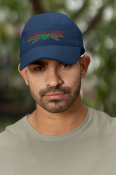Baseball cap navy logo