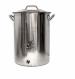 Brewer's Best 32-Quart Home Brew Kettle with 2 Ports