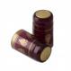 Maroon PVC Shrink Capsules with Gold Grape Clusters